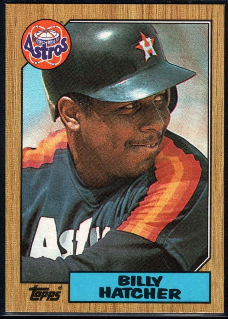 Amazon.com: 1987 Topps Baseball #578 Billy Hatcher Houston